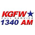 1340 KGFW logo