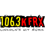 106.3 KFRX logo