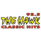 93.5 The Hawk logo