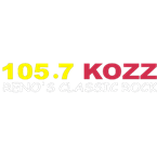105.7 KOZZ Reno's Classic Rock logo