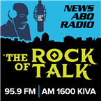 ABQ.FM - The Rock of Talk logo