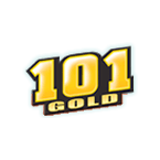 101 Gold KVLC logo