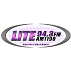 Lite 94.3 & 100.1 WSDE logo