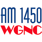 AM 1450 WGNC logo