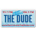 93.7 The Dude logo