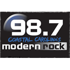 Modern Rock 98.7 logo