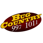 Bug Country 99.7 & 101.1 logo