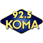 92.5 KOMA logo