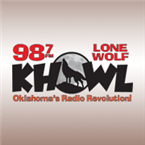 KHOWL 98.7 FM logo