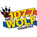 107.7 The Wolf logo