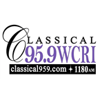 Classical 95.9-FM WCRI logo