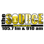 THE SOURCE @ 105.7fm/910am logo