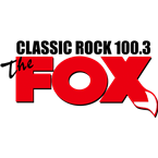 Real Rock 100.3 the Fox logo