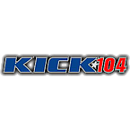 KICK 104 logo