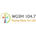 WGSM 104.7 logo