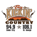 Cat Country 107.3 and 94.9 logo