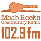 Moab Rocks Community Radio logo