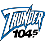 Thunder 104.5 logo