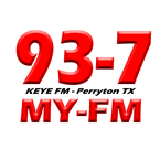 93-7 MY-FM logo