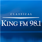 Classical KING FM 98.1 logo