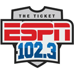 The Ticket 102.3 logo