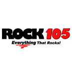 Rock 105 logo