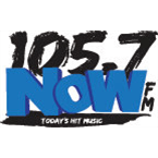 105.7 NOW-FM logo