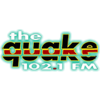 The Quake 102.1 logo