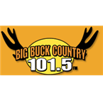 Big Buck Country 101.5 logo