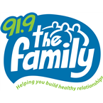 91.9 FM The Family logo