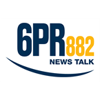 6PR Perth logo