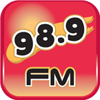 98.9 FM logo