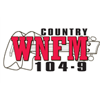 Country 104.9 WNFM logo