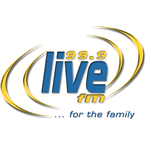 99.9 Live FM logo