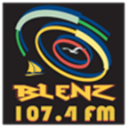 The Blenz 107.4 logo