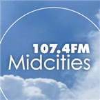 Midcities 107.4FM logo