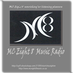 MC Eight 8 Music Radio logo