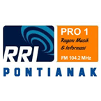 RRI P1 Pontianak logo