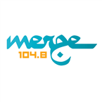 Merge 104.8 logo