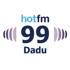 Hot FM 105 - Dadu logo