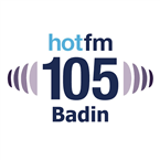 Hot FM 105 - Badin logo