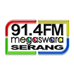 Megaswara Serang 91.4 FM logo