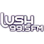 Lush 99.5 logo