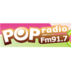 POP Radio FM91.7 logo