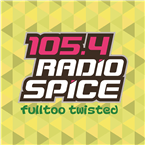 105.4 Radio Spice logo