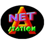 'A' Net Station logo