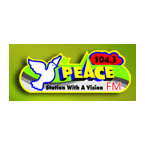 Peace 104.3 FM logo