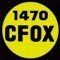 1470 CFOX logo