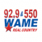 550 and 92.9 WAME logo