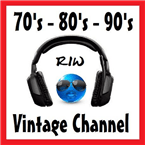 70's 80's 90's RIW VINTAGE CHANNEL logo